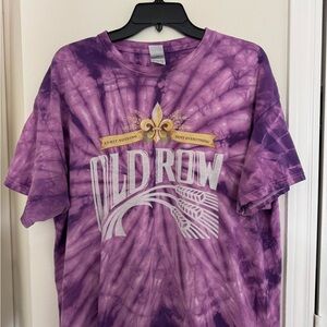 Old Row Purple Tie-Dye T-Shirt